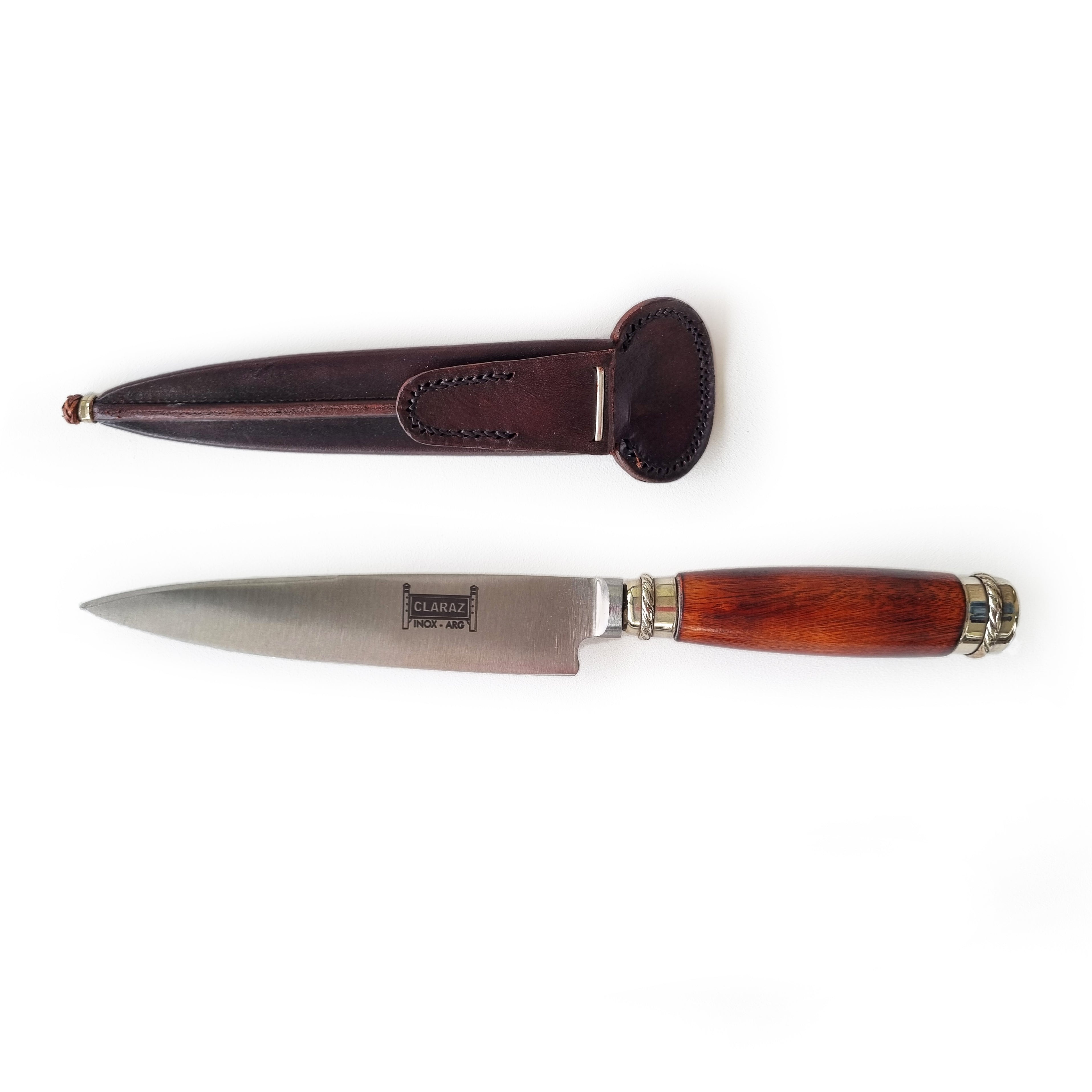 Quebracho and alpaca wooden knife - NEW!!! - Vakiano
