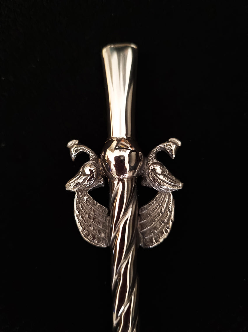 Silver 900 Peacock Bombilla - Vakiano