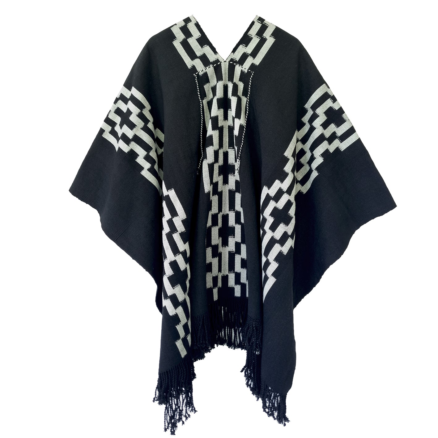 Toba Pampa Lamb Poncho - Vakiano