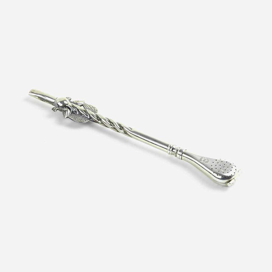 Silver 900 Peacock Bombilla - Vakiano