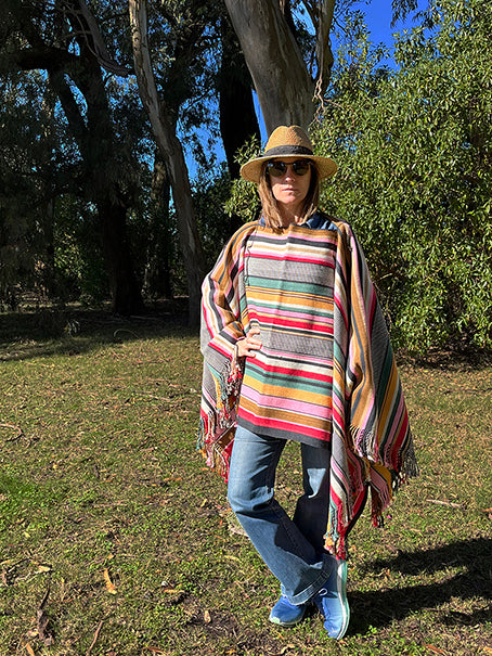 Churcal Lamb Poncho - Vakiano