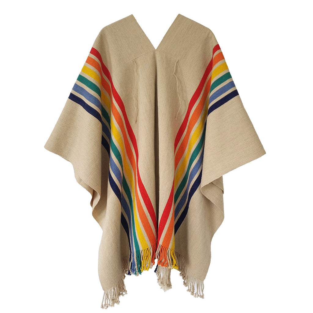 Rainbow Tradition Poncho - Vakiano