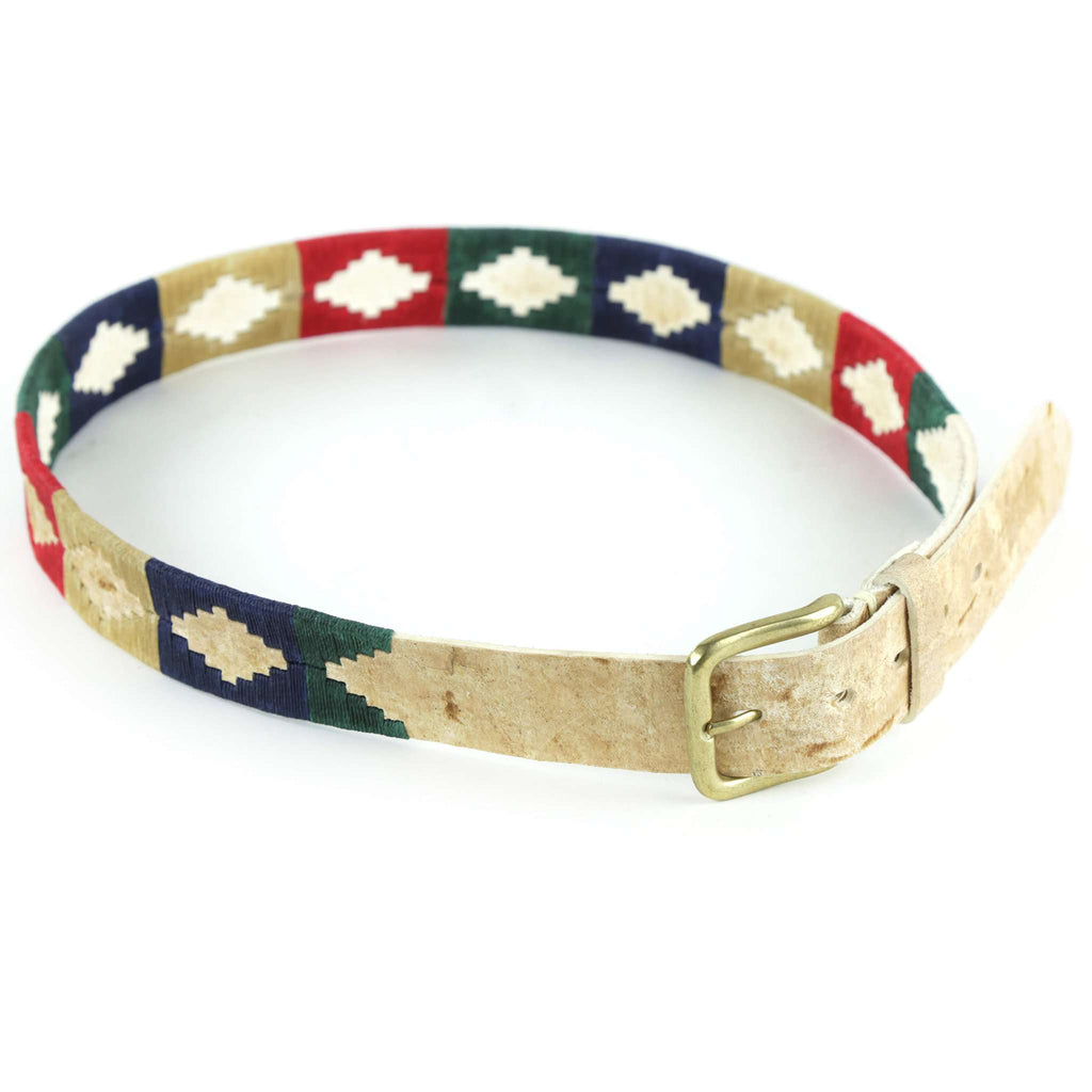 Classic Soshon Rawhide Leather Belt - Vakiano