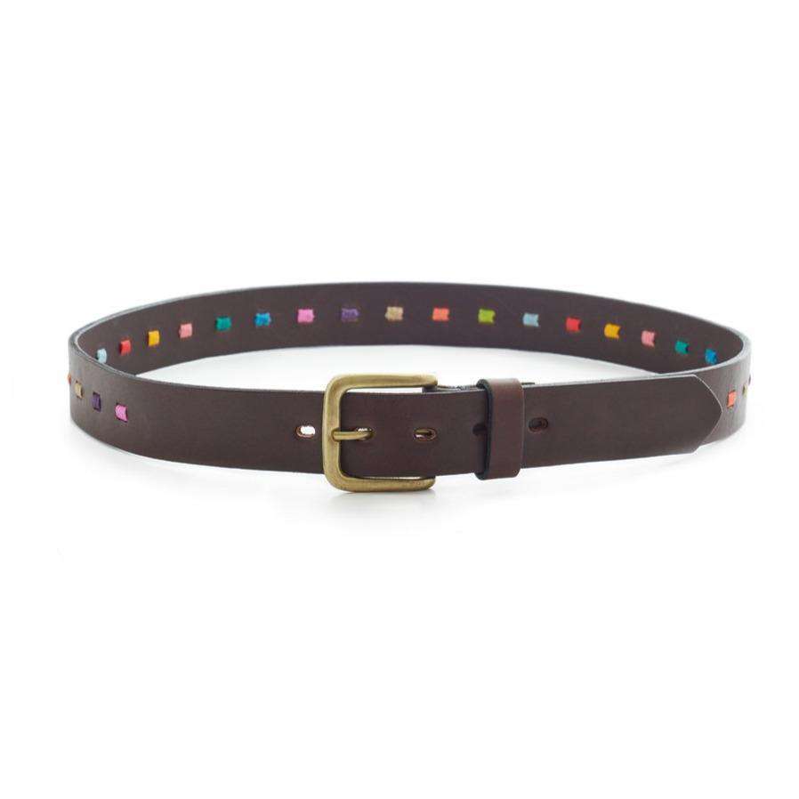 Seychelles Mayan Leather Belt - Vakiano