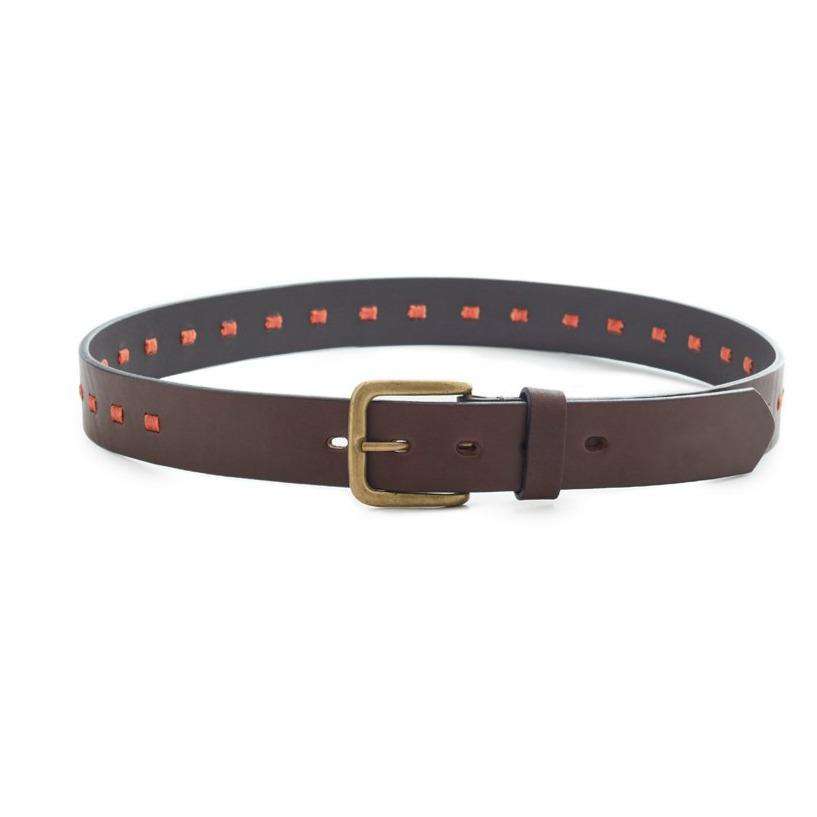 Netherlands Mayan Leather Belt - Vakiano