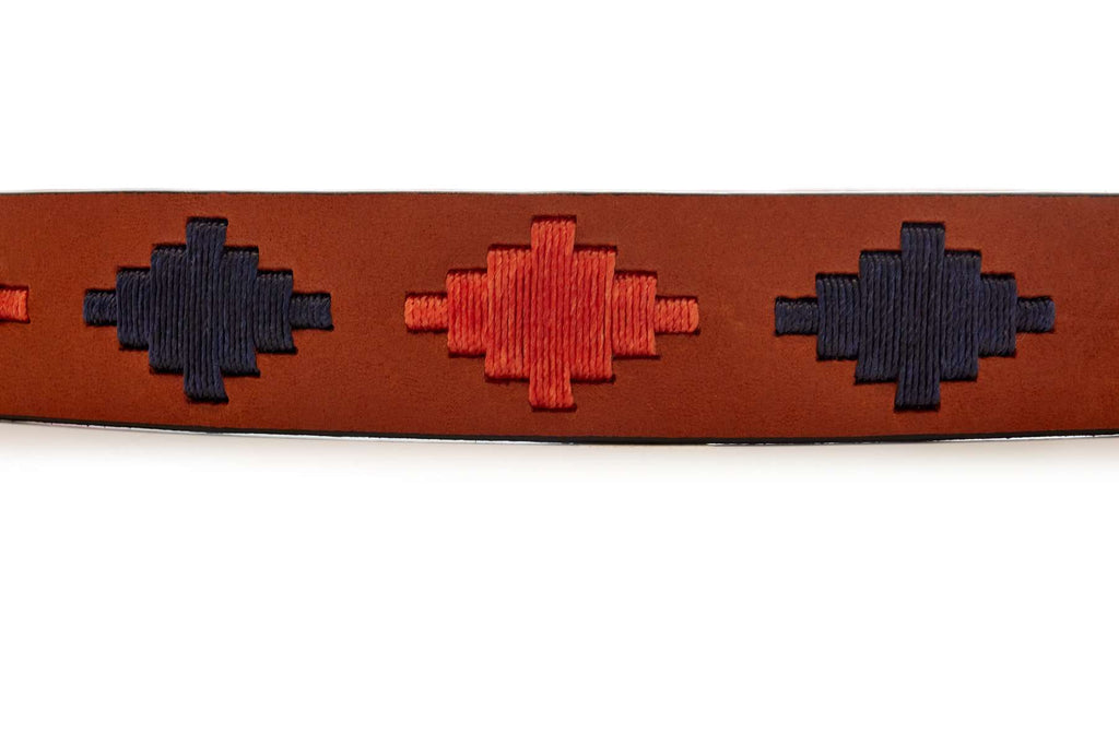 Genoa Inca Leather Belt - Vakiano
