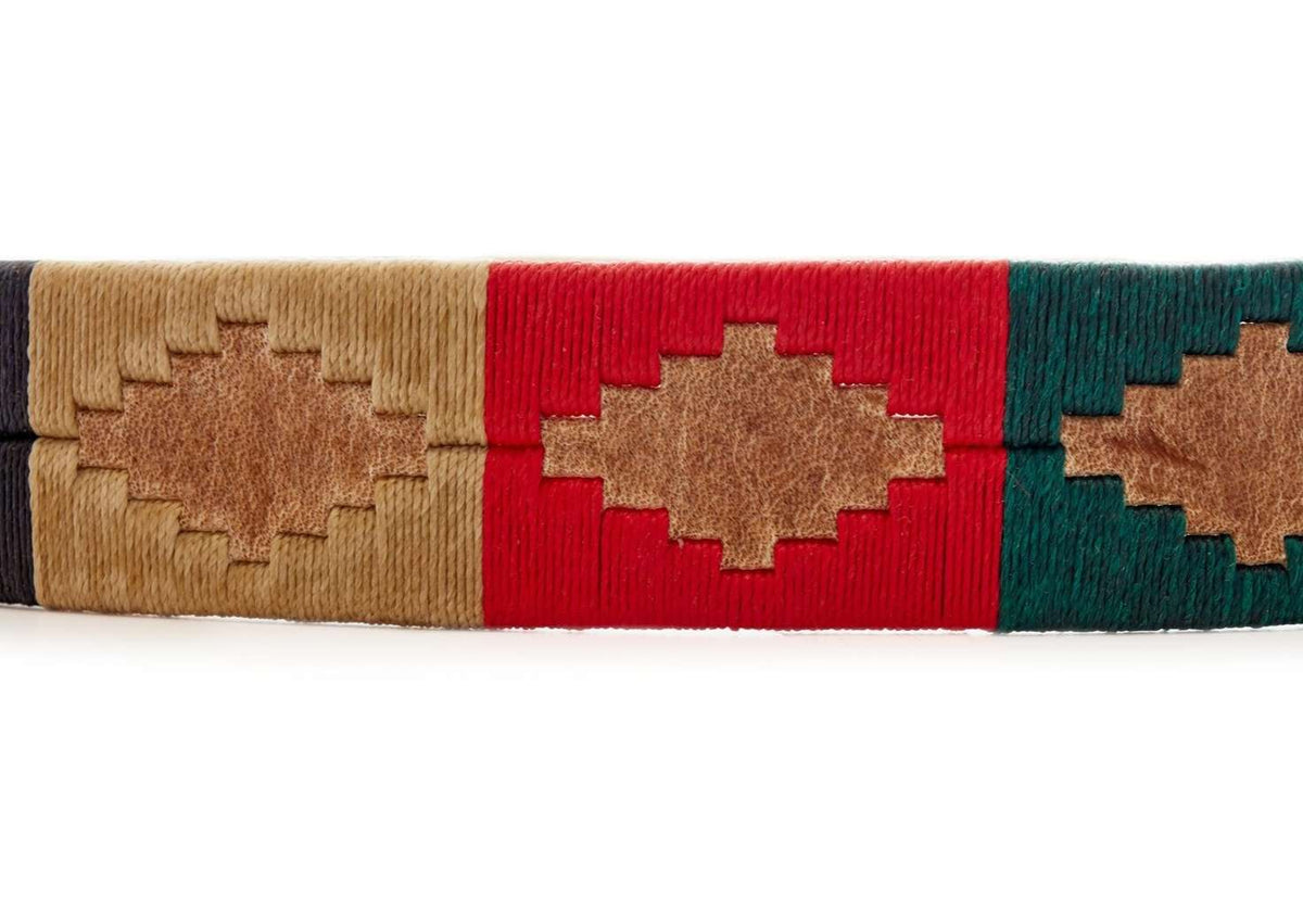 Classic Soshon Rawhide Leather Belt - Vakiano